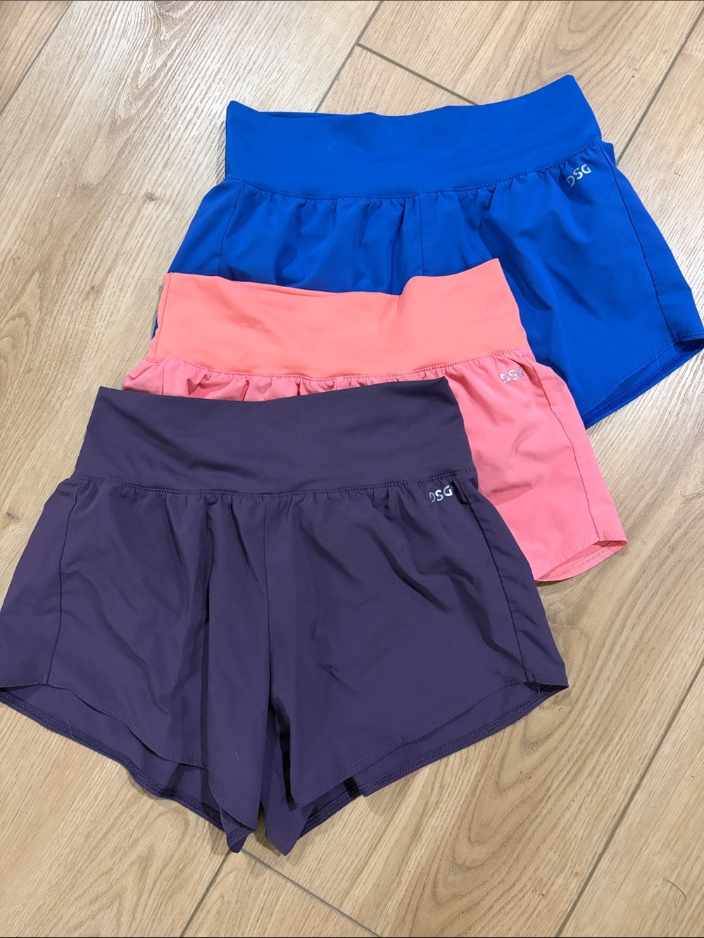 Three pair DSG athletic shorts